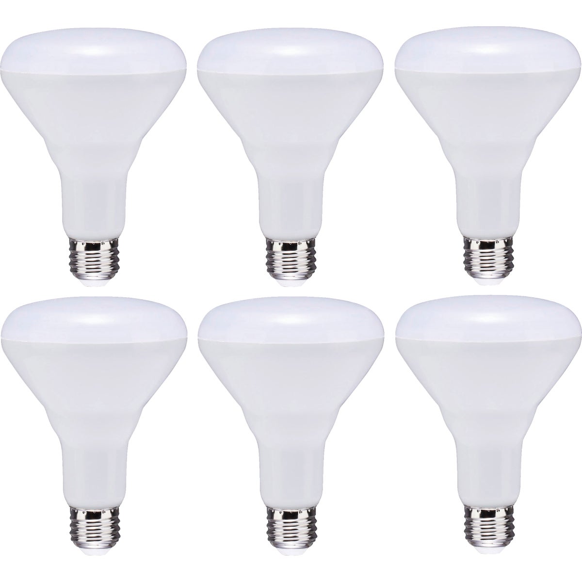 Satco 65W Equivalent Warm White BR30 Medium Dimmable LED Floodlight Light Bulb (6-Pack) Image 4