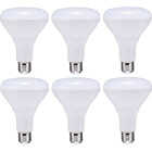 Satco 65W Equivalent Warm White BR30 Medium Dimmable LED Floodlight Light Bulb (6-Pack) Image 4