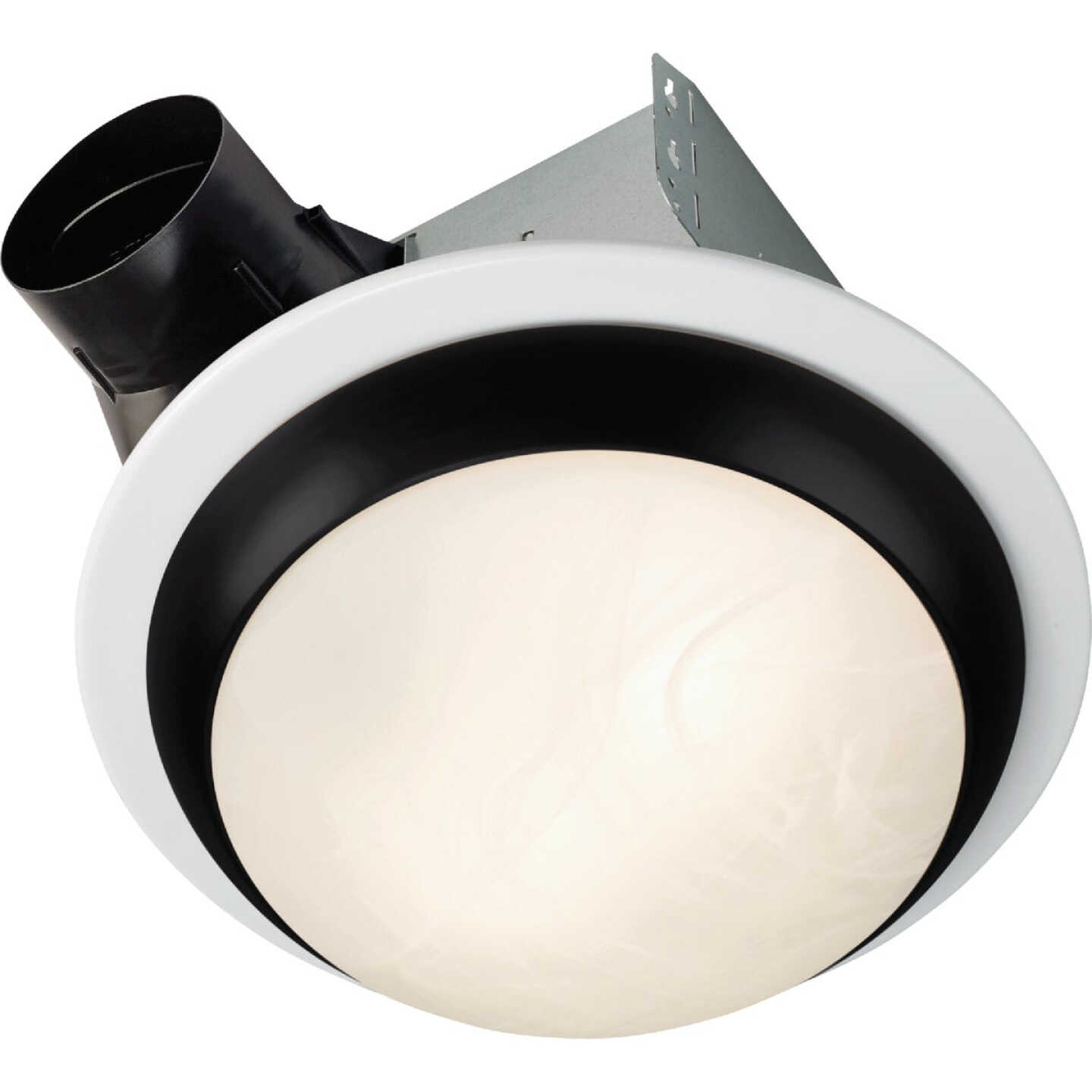 Broan Roomside Series 80 CFM 2.5 Sones 120V Decorative Bath Exhaust Fan with Light Image 1