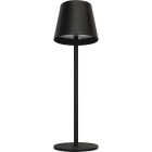 Westek Amerelle Denver Matte Black Rechargeable Indoor/Outdoor LED Lamp Image 1
