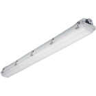 Metalux 4 Ft. LED Industrial Vaportite Strip Light Ceiling Fixture Selectable CCT & Lumens Image 1