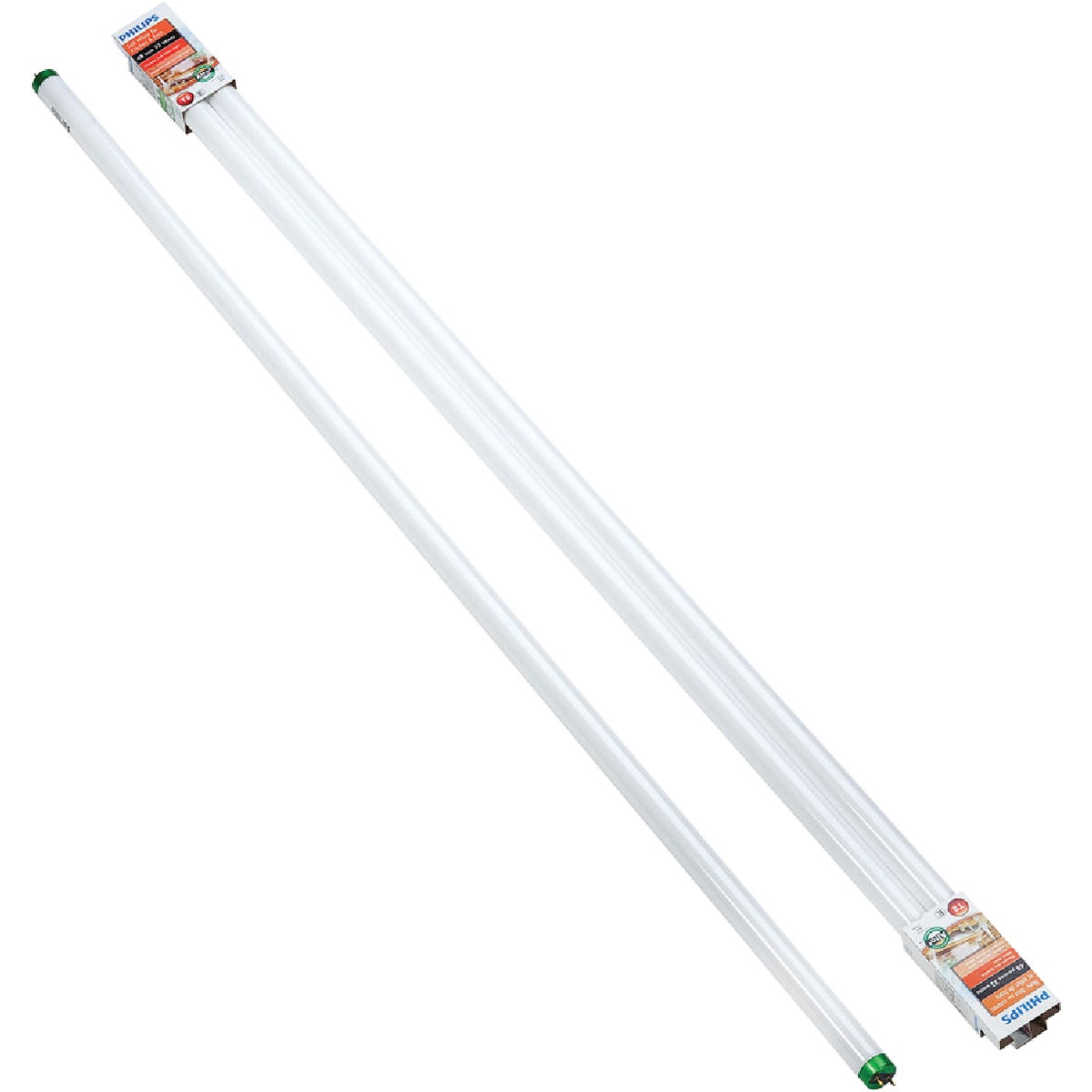 Philips ALTO 32W 48 In. Bright White T8 Medium Bi-Pin Fluorescent Tube Light Bulb (2-Pack) Image 1