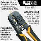 Klein Twisted Pair Modular Cable Connector Kit (10-Piece) Image 3