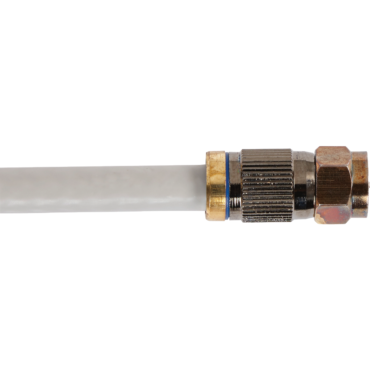 RCA 100 Ft. White RG6U Quad Shield Coaxial Cable Image 2