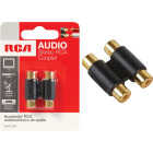 RCA Gold-Plated Corrosion Resistant In-Line Connector Image 1
