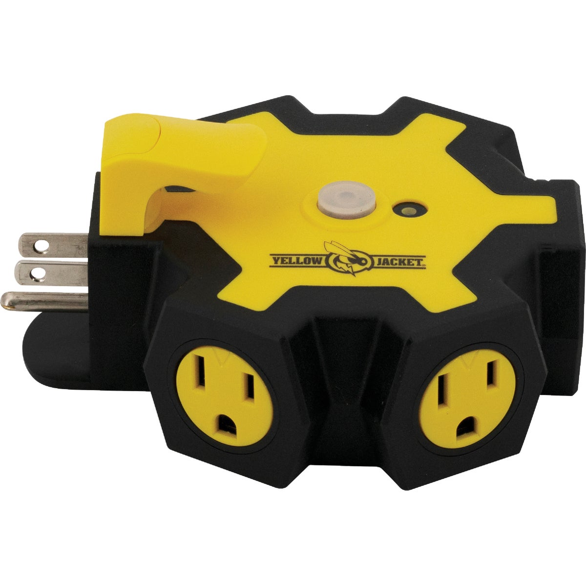 Yellow Jacket Yellow 15A 5-Outlet Outdoor Tap
