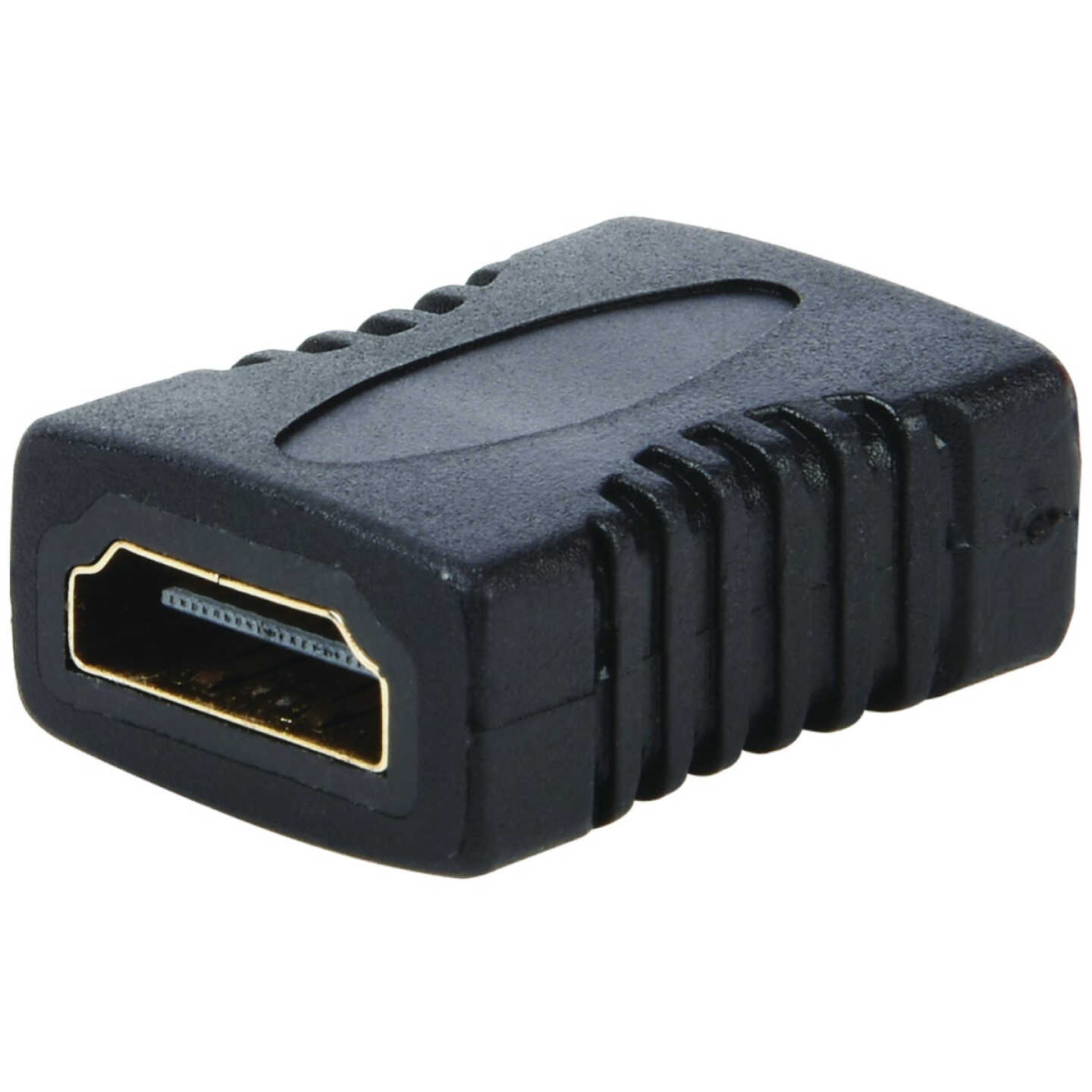 RCA AB Plastic/Gold Plating HDMI Trilingual In-line Connector Image 1
