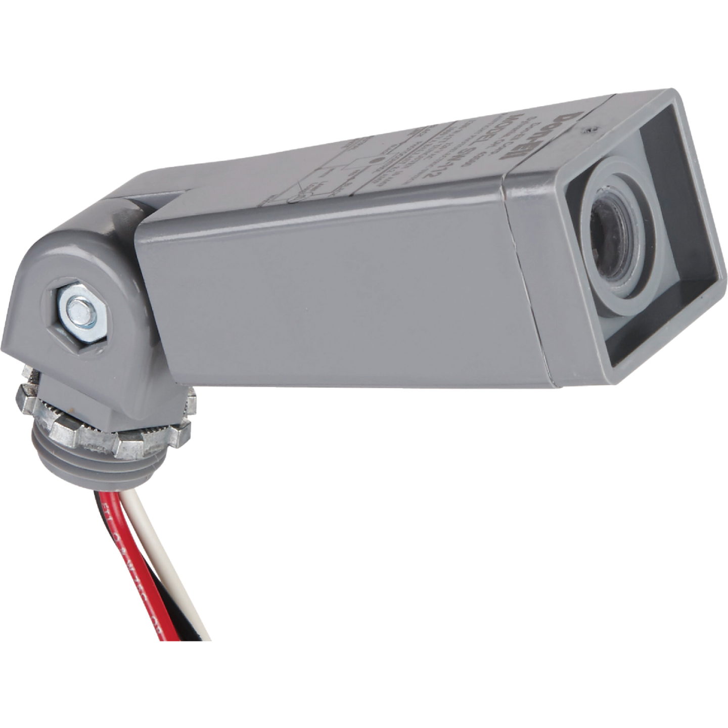 Do it Hard Wire Gray Heavy-Duty Swivel Base Photocell Lamp Control Image 1