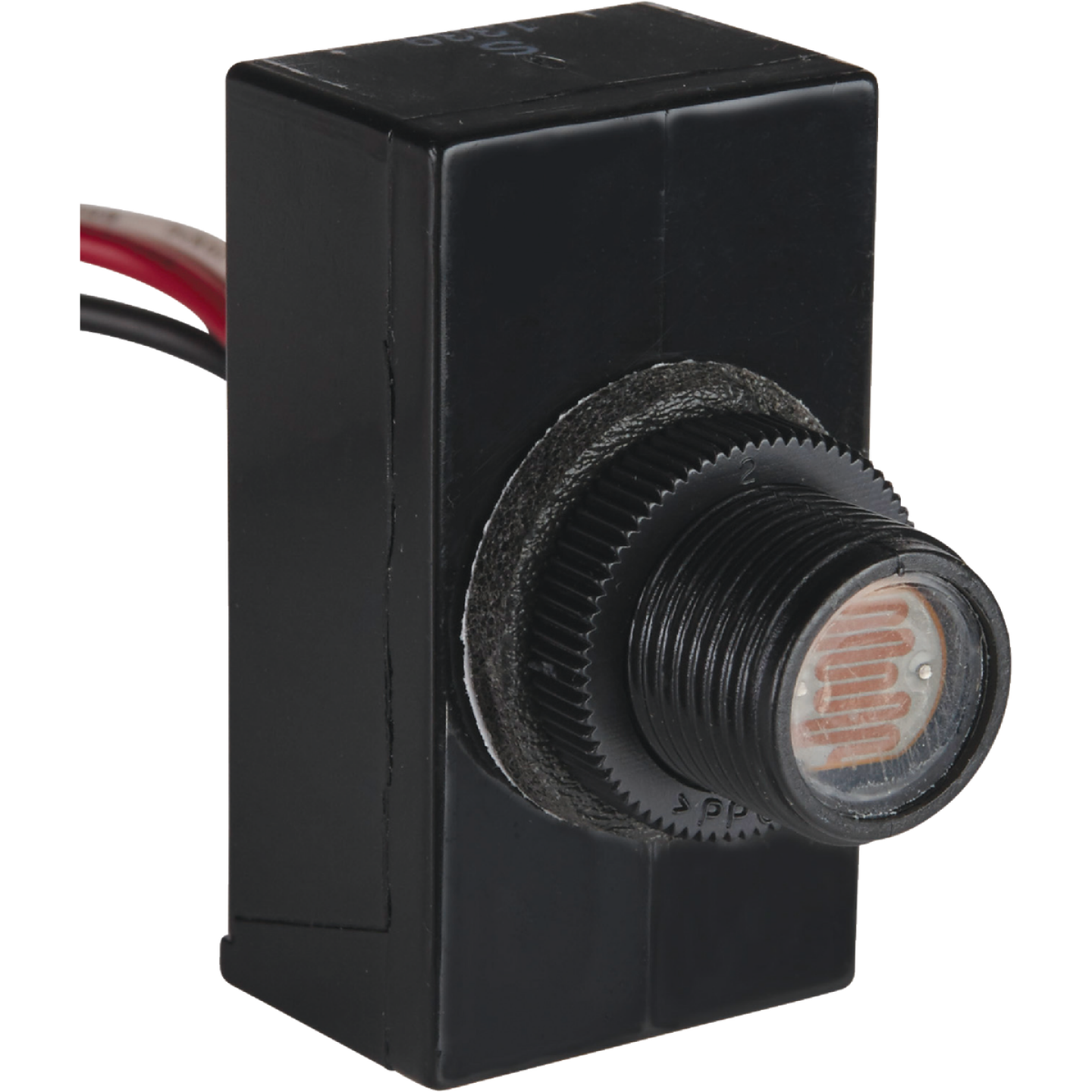 Do it Hard Wire Black Heavy-Duty Post & Box Photocell Lamp Control Image 1