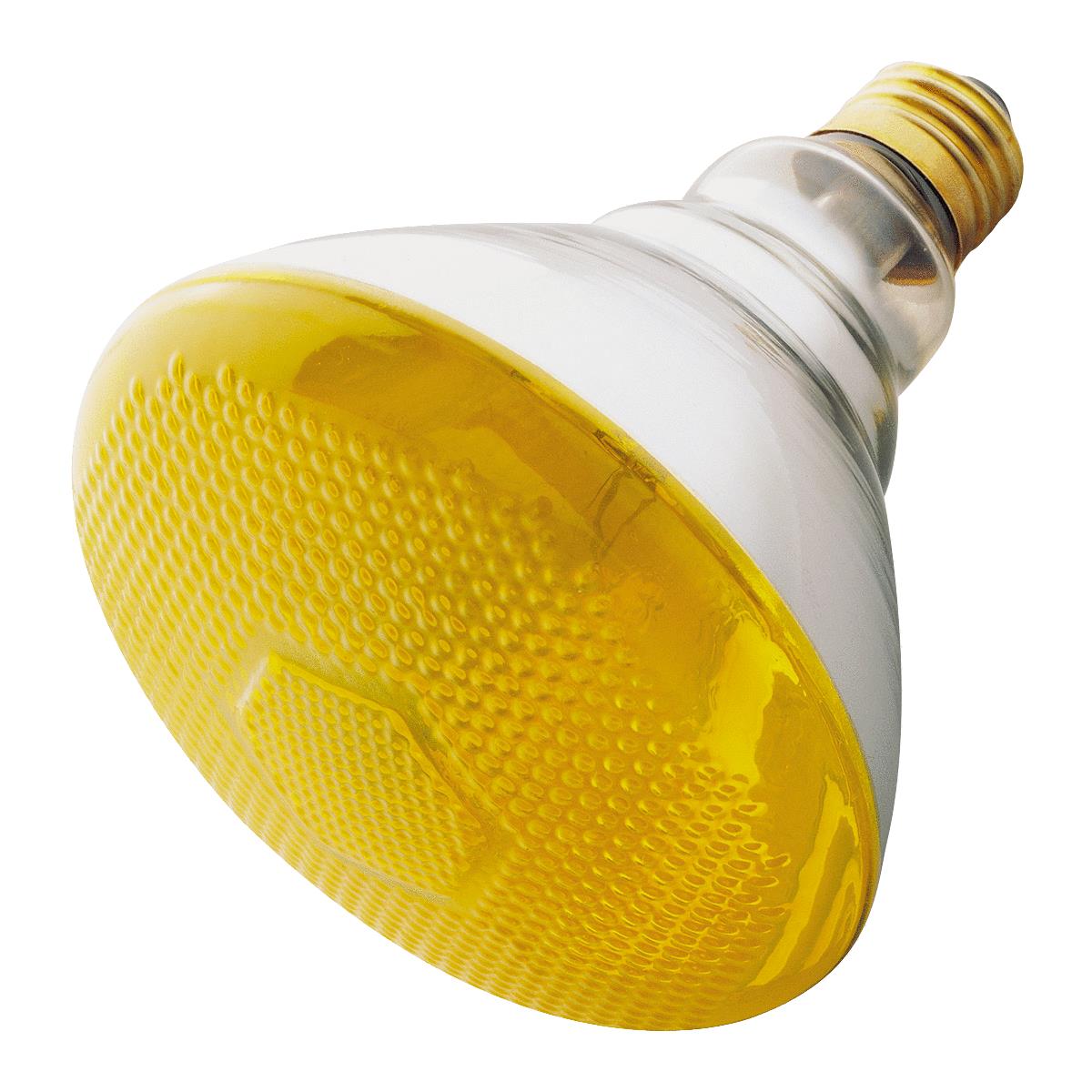 100W YEL BUG FLOOD BULB