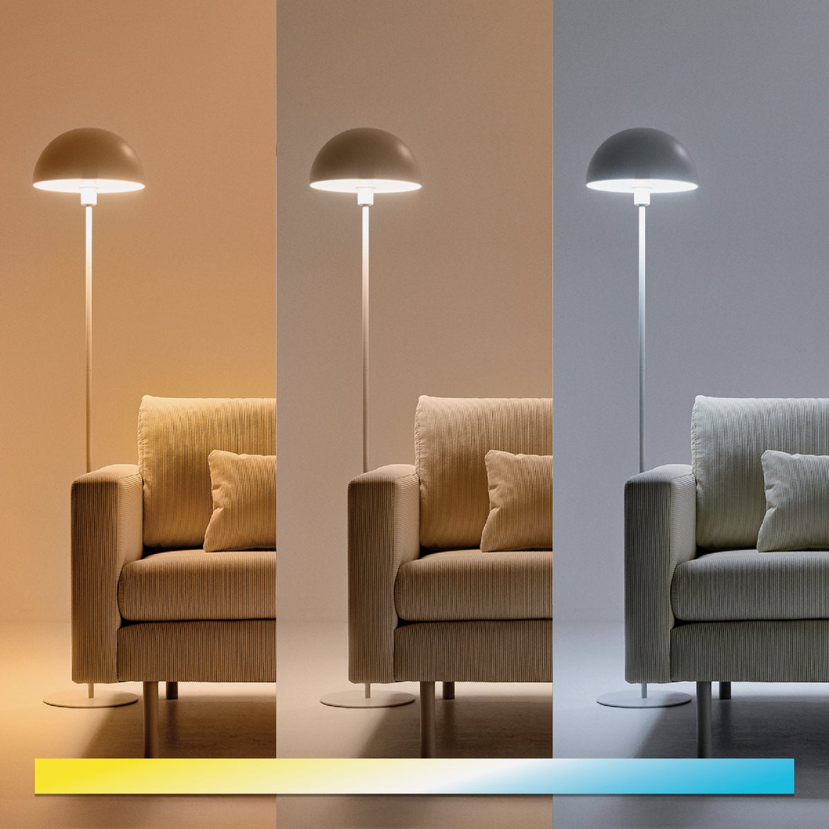 Wiz 65W Equivalent BR30 Medium Smart LED Light Bulb (2-Pack) Image 6