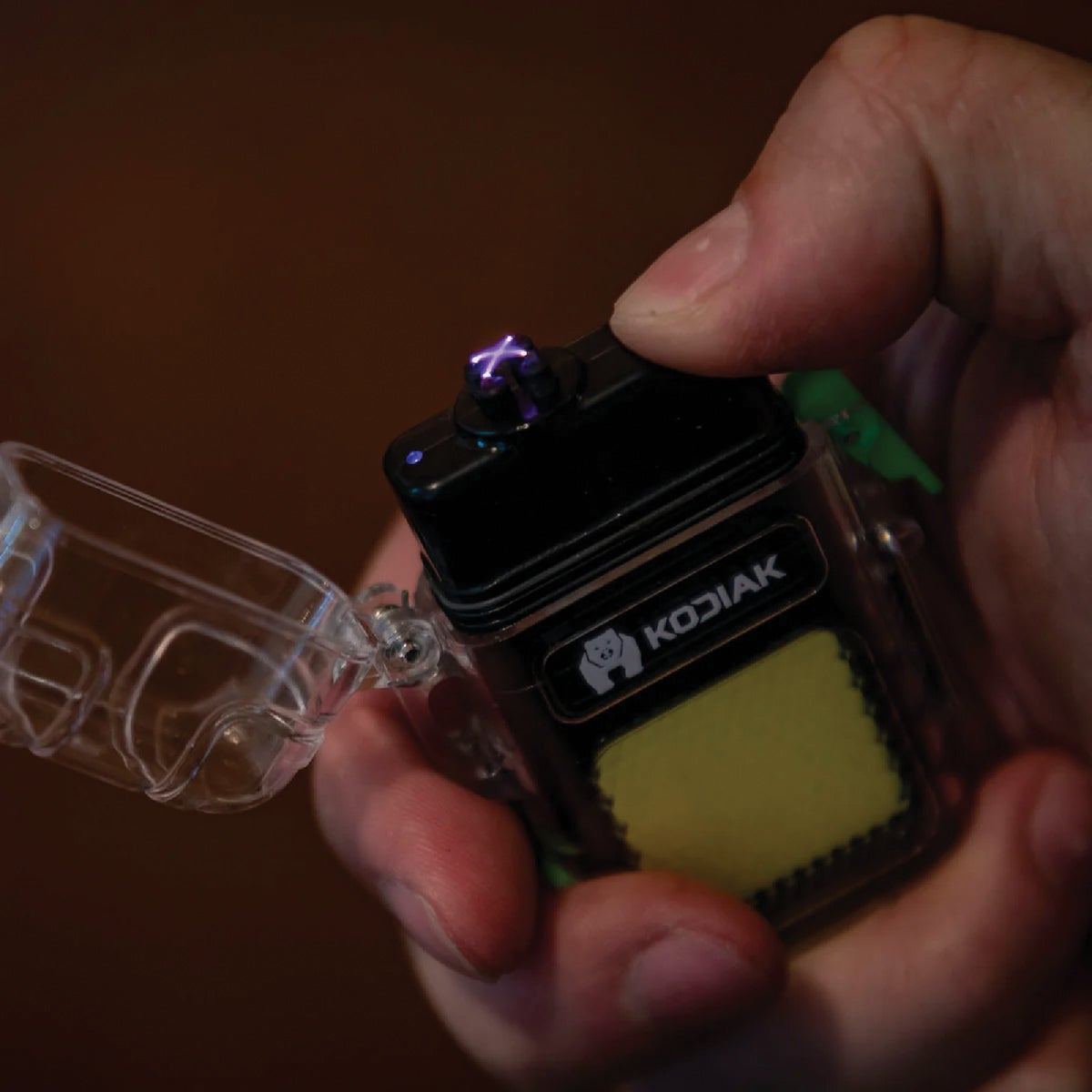 Kodiak Mini Rechargeable Plasma Lighter with COB LED Task Light Image 4