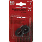 Gardner Bender 1/2 In. Steel w/Rubber Insert Black Cable Clamp (2-Pack) Image 2