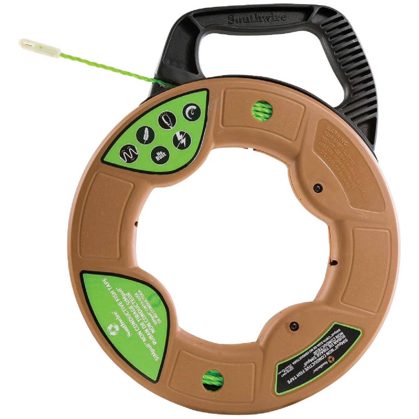 Southwire 4.5mm W. x 75 Ft. L. Polymer Fish Tape Image 1