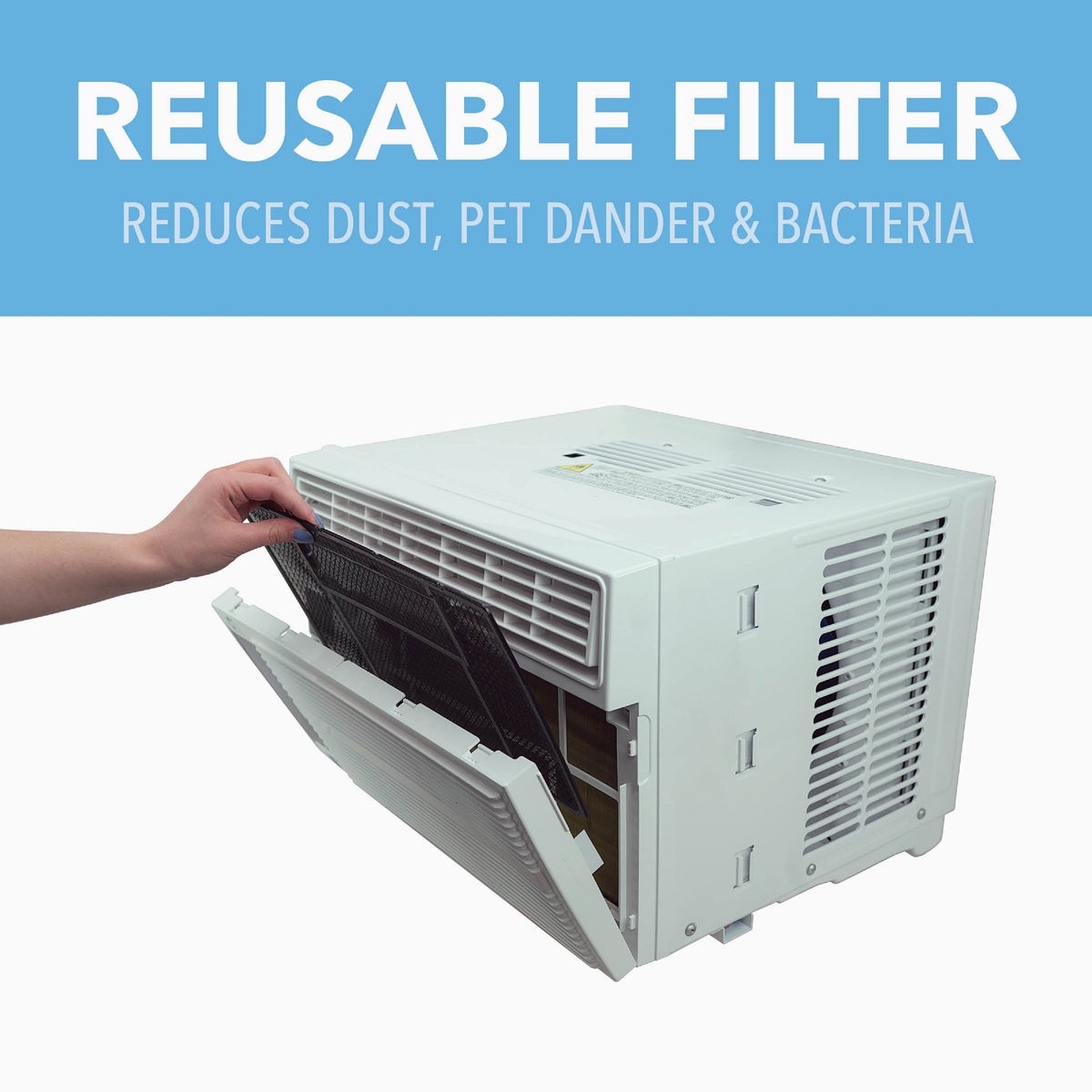 Perfect Aire 12,000 BTU 550 Sq. Ft. Window Air Conditioner with Remote Control Image 4