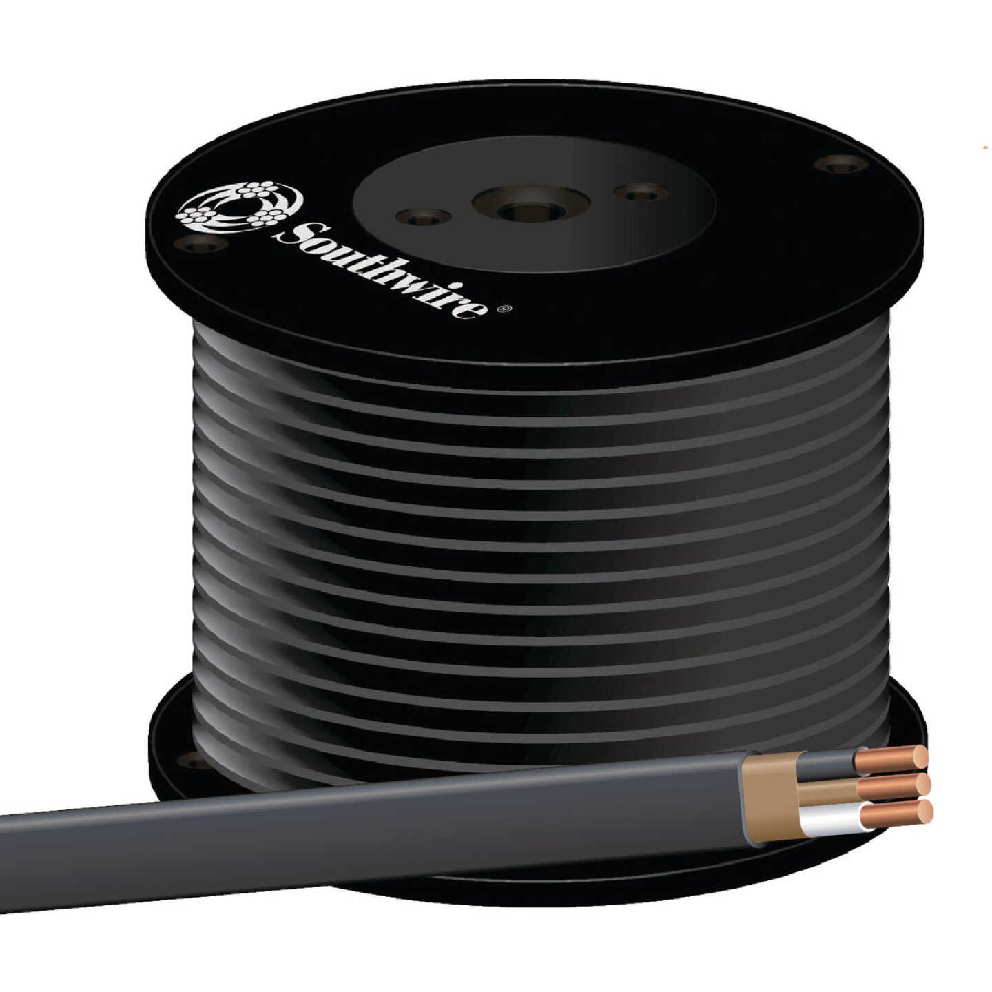 Romex 500 Ft. 6/2 Stranded Black NMW/G Electrical Wire Image 1