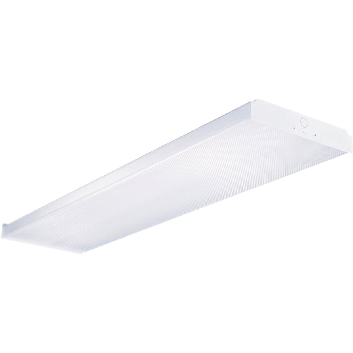 Metalux 4 Ft. 4-Bulb Fluorescent Wraparound Ceiling Light Fixture