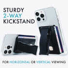 LoveHandle PRO Wallet for MagSafe Black on Clear Wallet Image 2