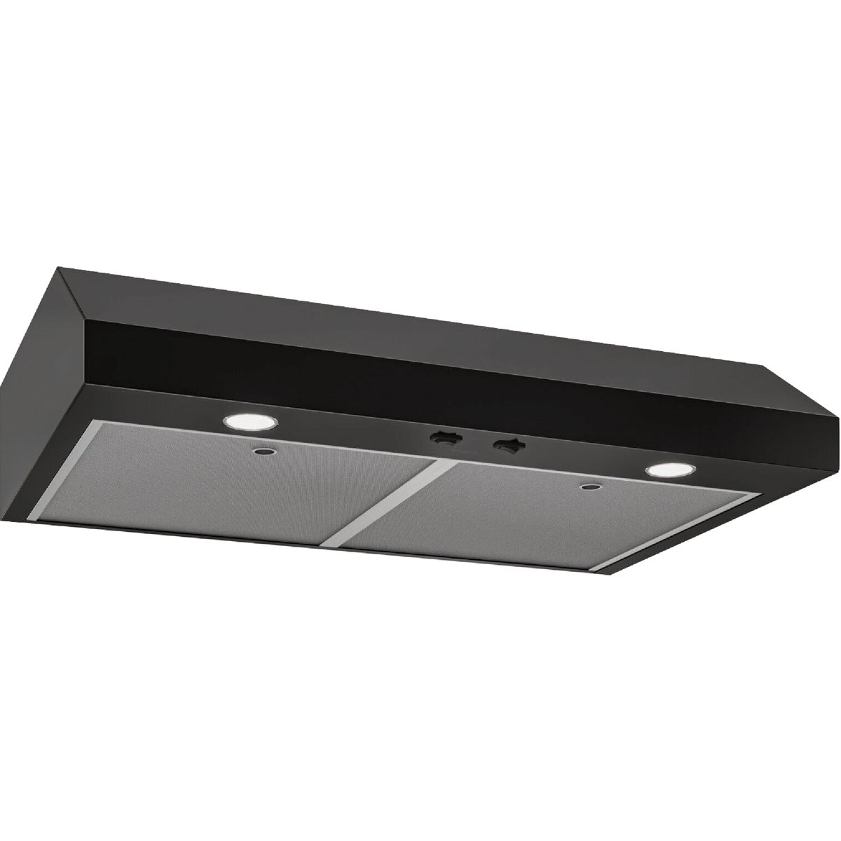 Broan-NuTone Glacier 30 In. Black Under Cabinet Range Hood