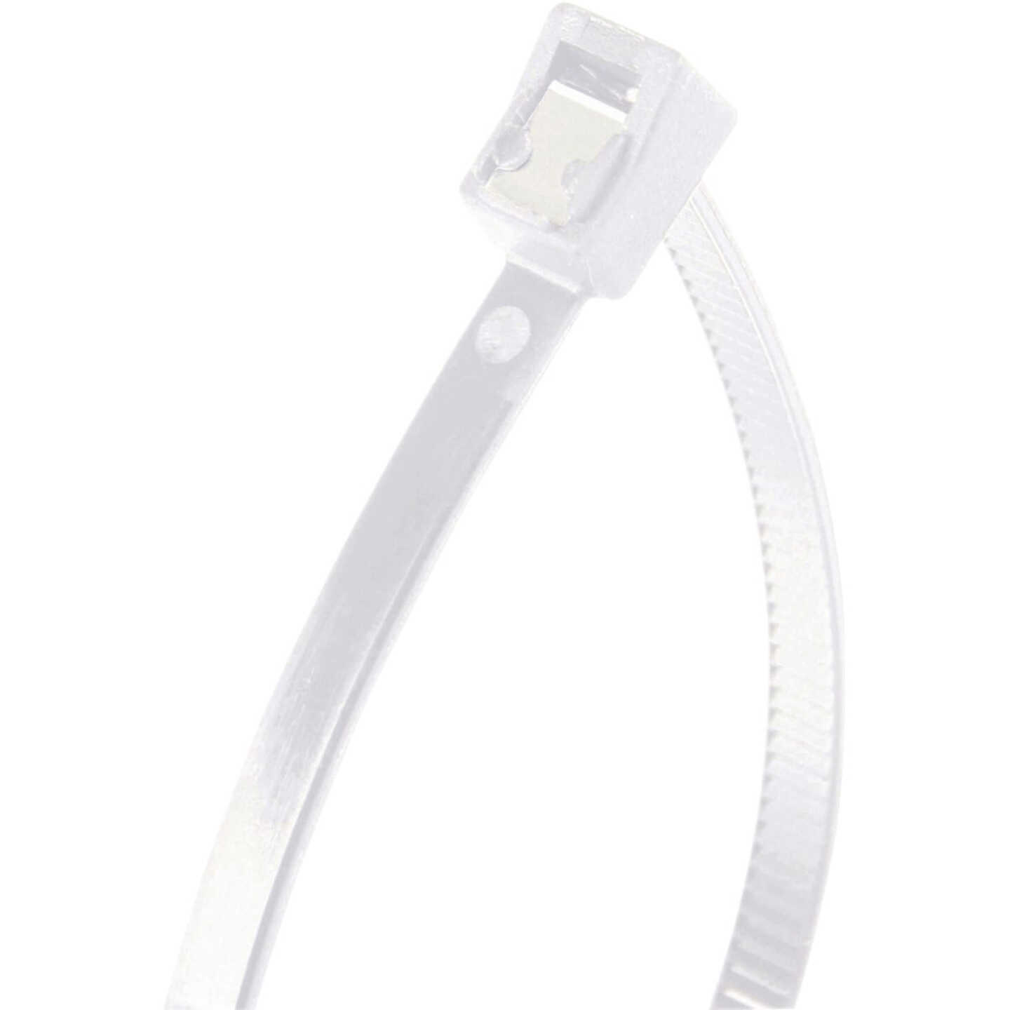 Gardner Bender Cutting Edge 8 In. Natural Nylon Self-Cutting Cable Tie (50-Pack) Image 1