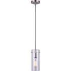 Home Impressions Joni 1-Bulb Brushed Nickel Incandescent Pendant Light Fixture Image 1