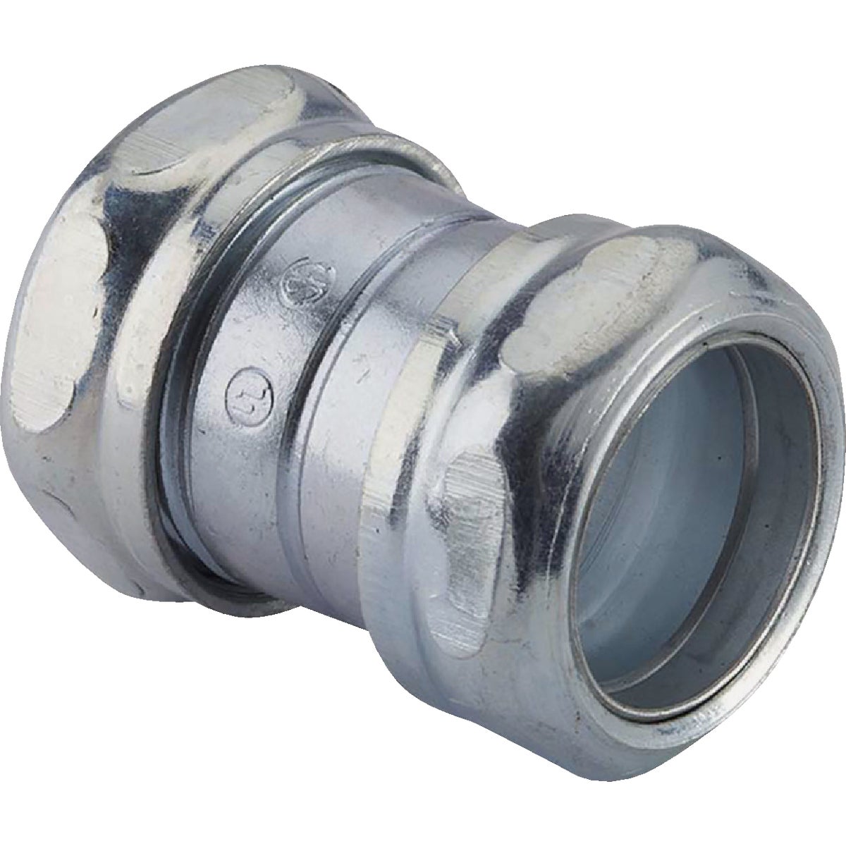 Halex 1/2 In. EMT Steel Raintight Compression Coupling (5-Pack) Image 1