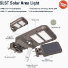 Halo Bronze Motion Activated Dusk to Dawn 1500 Lm. Solar Flood Light with Remote Control Image 3