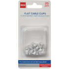RCA Steel & Plastic Flat Cable Clips (25-Pack) Image 1