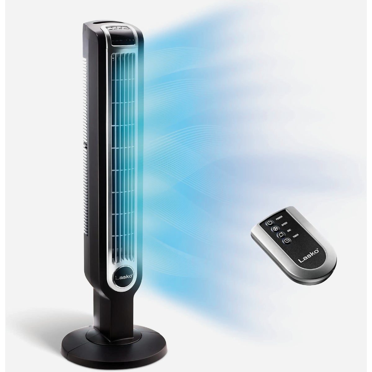 Lasko 36 In. Black Tower Fan Image 2