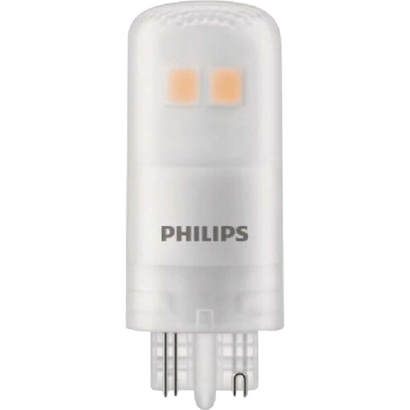 Philips 7W Equivalent T5 Wedge Base 12V LED Capsule Bulb (2-Pack) Image 1