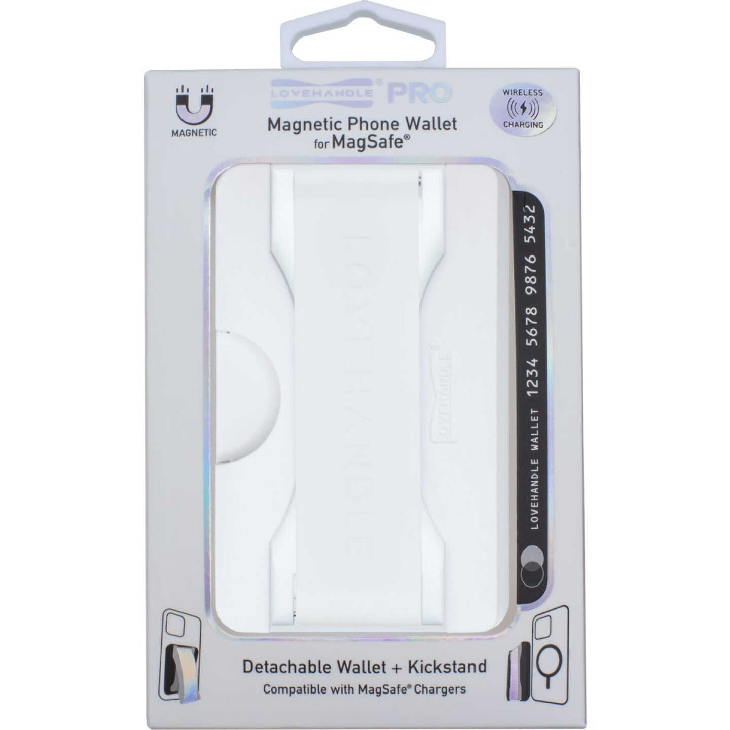LoveHandle PRO Wallet for MagSafe White Wallet Image 5