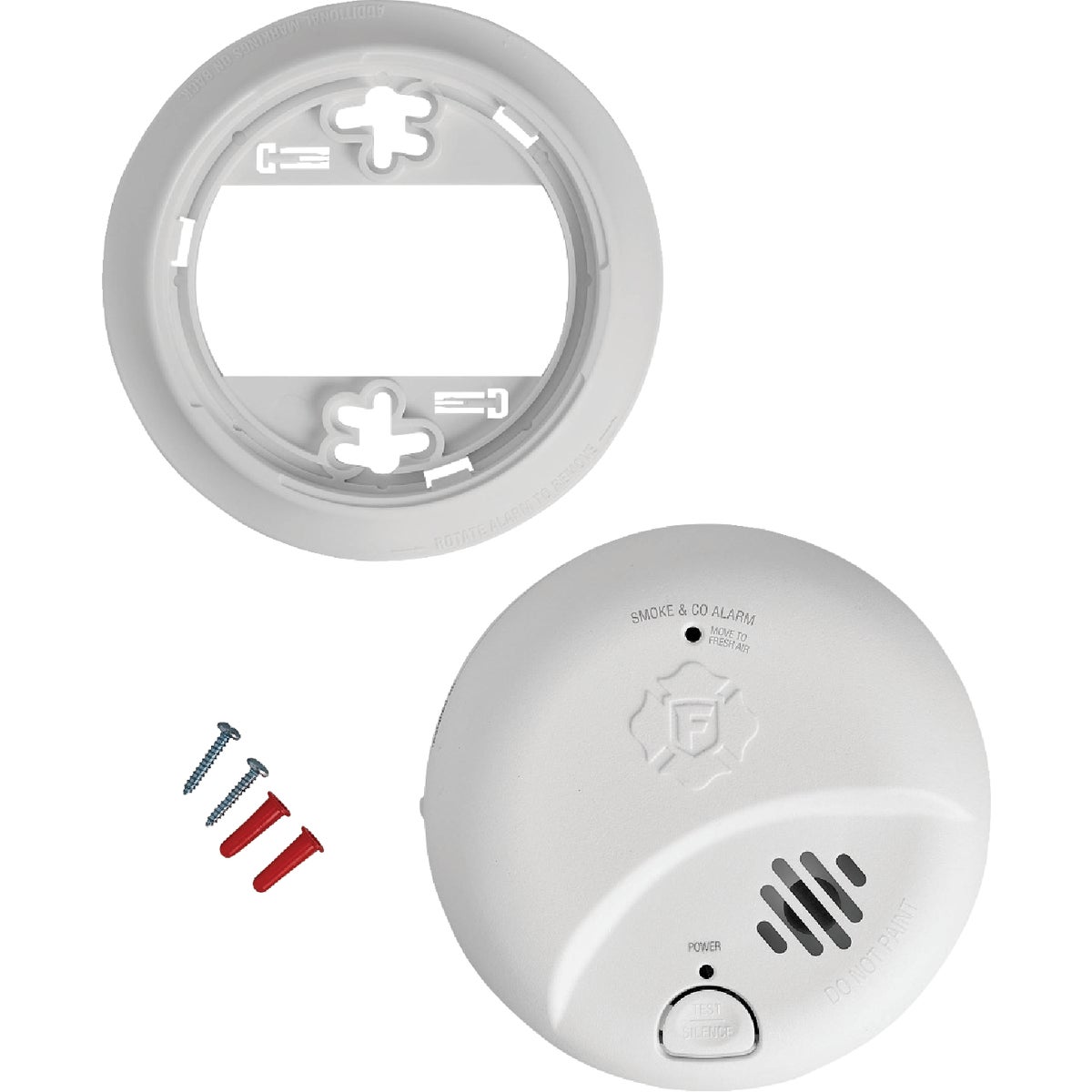 First Alert SMICO110 2-in-1 10-Year Battery Ionization Smoke & Carbon Monoxide Alarm Image 5