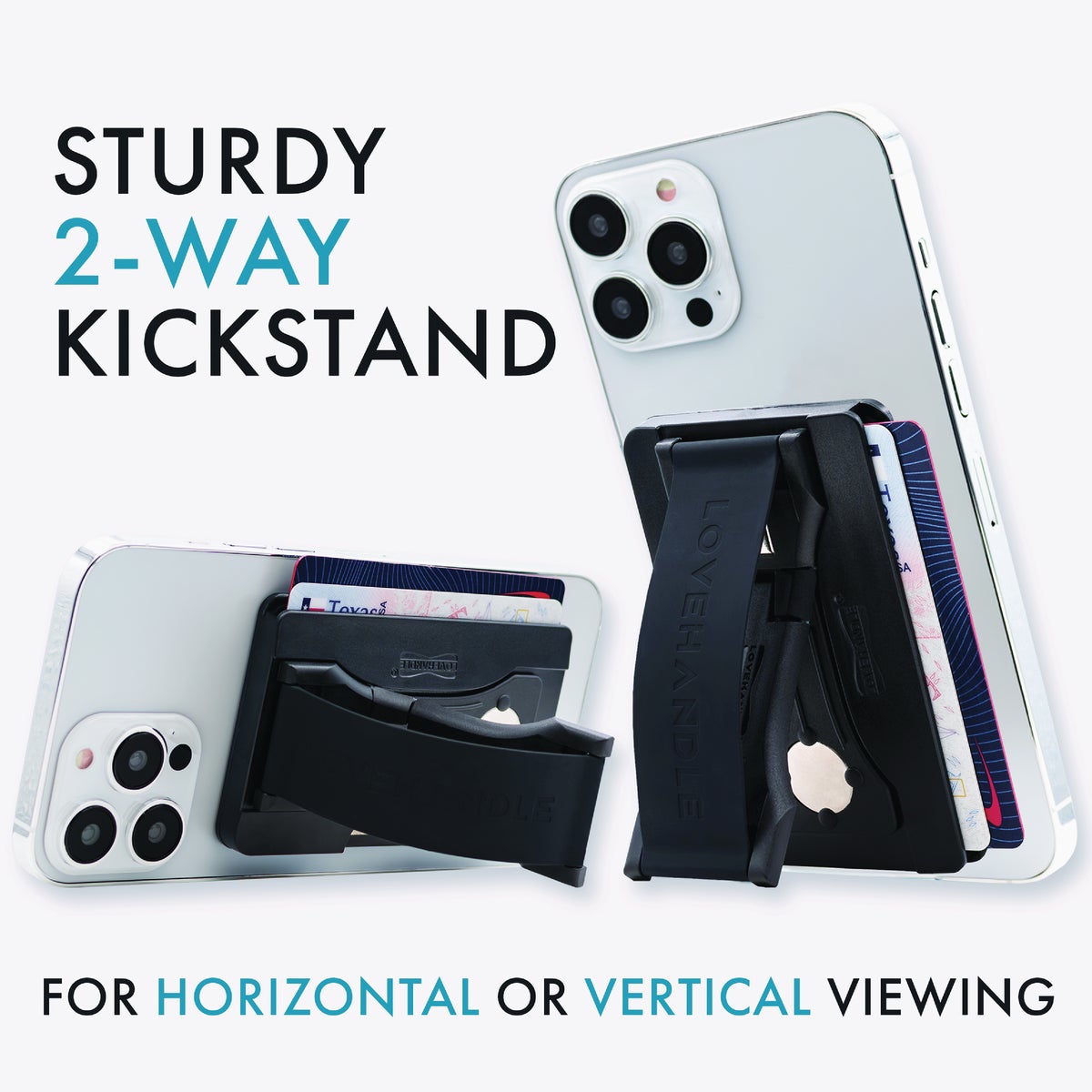 LoveHandle PRO Wallet for MagSafe Lavender Glow Wallet Image 2