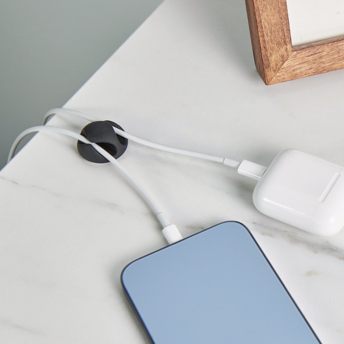 Wrap-It Storage Single Black Cable Clip (14-Pack) Image 6