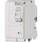 Leviton 50A Double-Pole Plug-On GFCI White Branch Circuit Breaker Image 1
