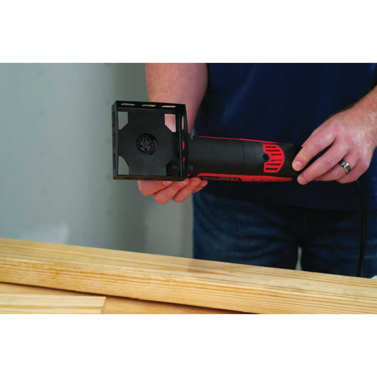 Arrow 4 In. x 3-3/4 In. Double Gang Box Cutter Image 6