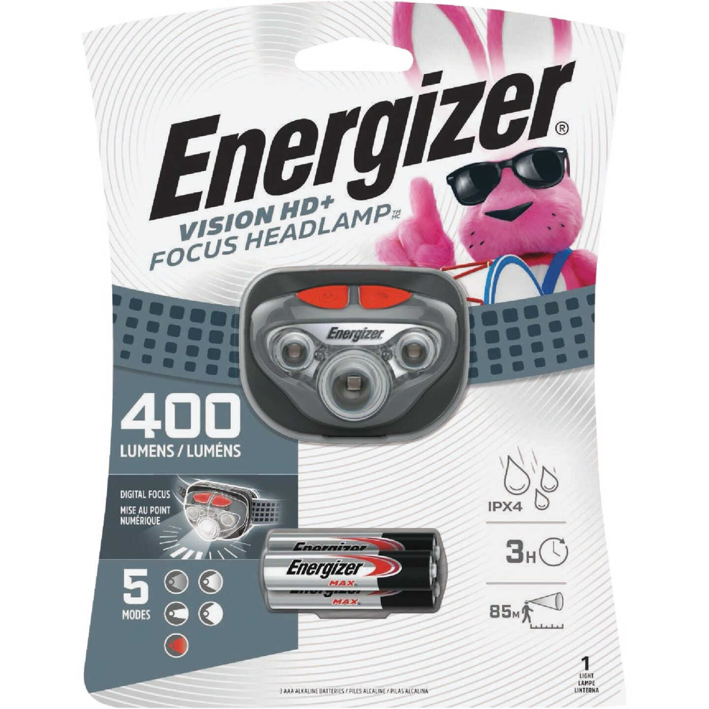 Energizer Vision HD + Focus 400 Lm. LED Headlamp Image 7
