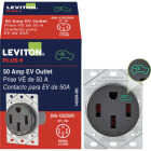 Leviton 50A 125/250V NEMA 14-50R EV Charging Receptacle Image 1