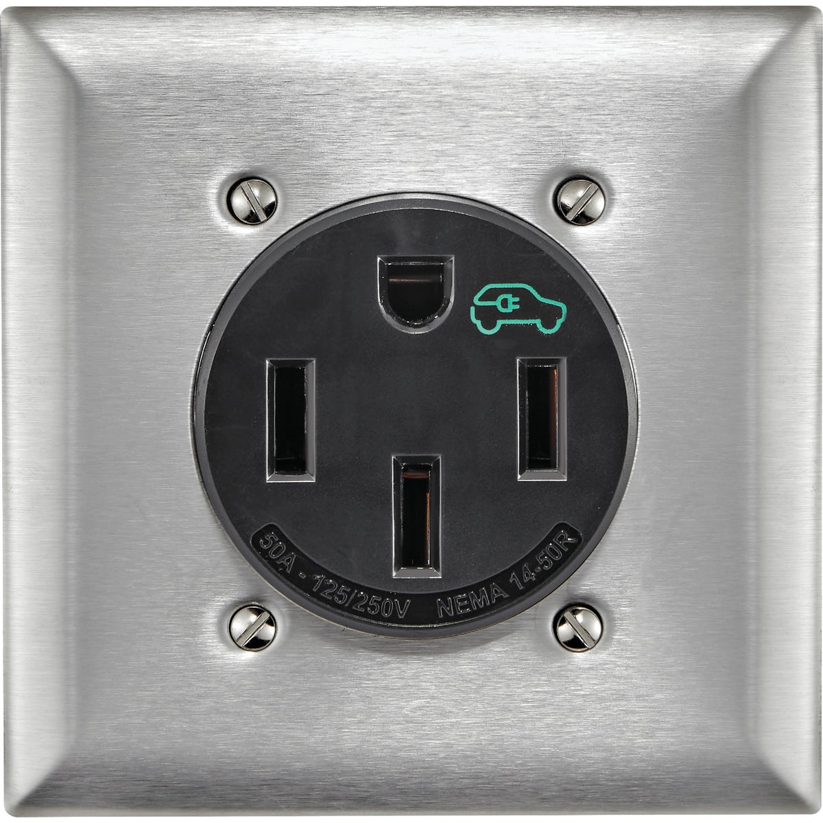 Leviton 50A 125/250V NEMA 14-50R EV Charging Receptacle Image 3