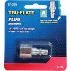 Tru-Flate ARO 1/4 In. FNPT A-Style Steel Plug Image 2