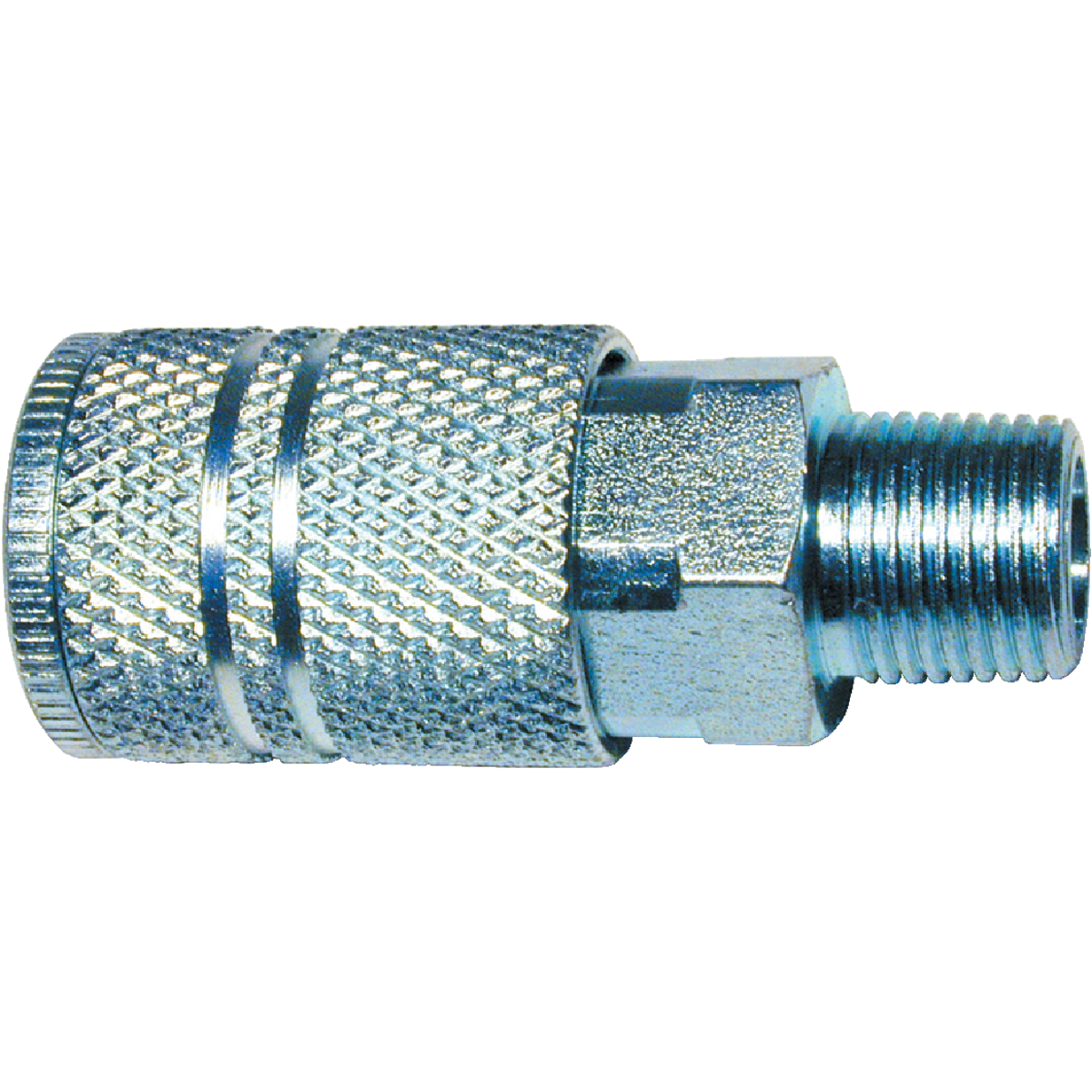 Tru-Flate Industrial/Milton Series Push-to-Connect 3/8 In. MNPT Coupler Image 2