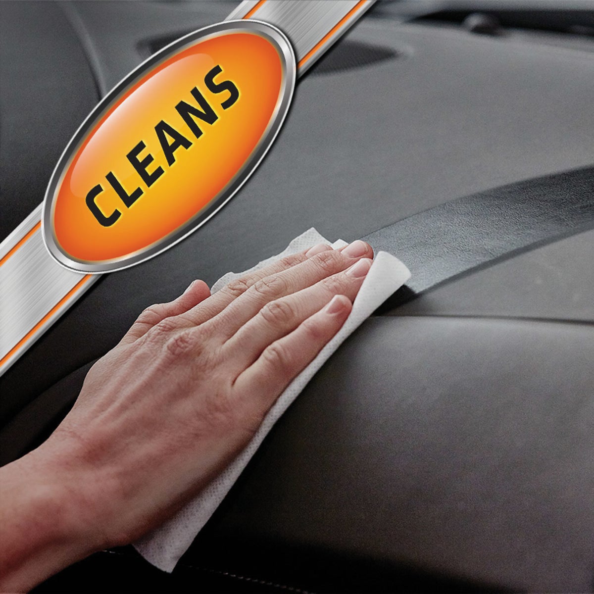 Armor All Orange Air Freshening 7 In. x 8 In. Multi-Purpose Wipes (25-Count) Image 4