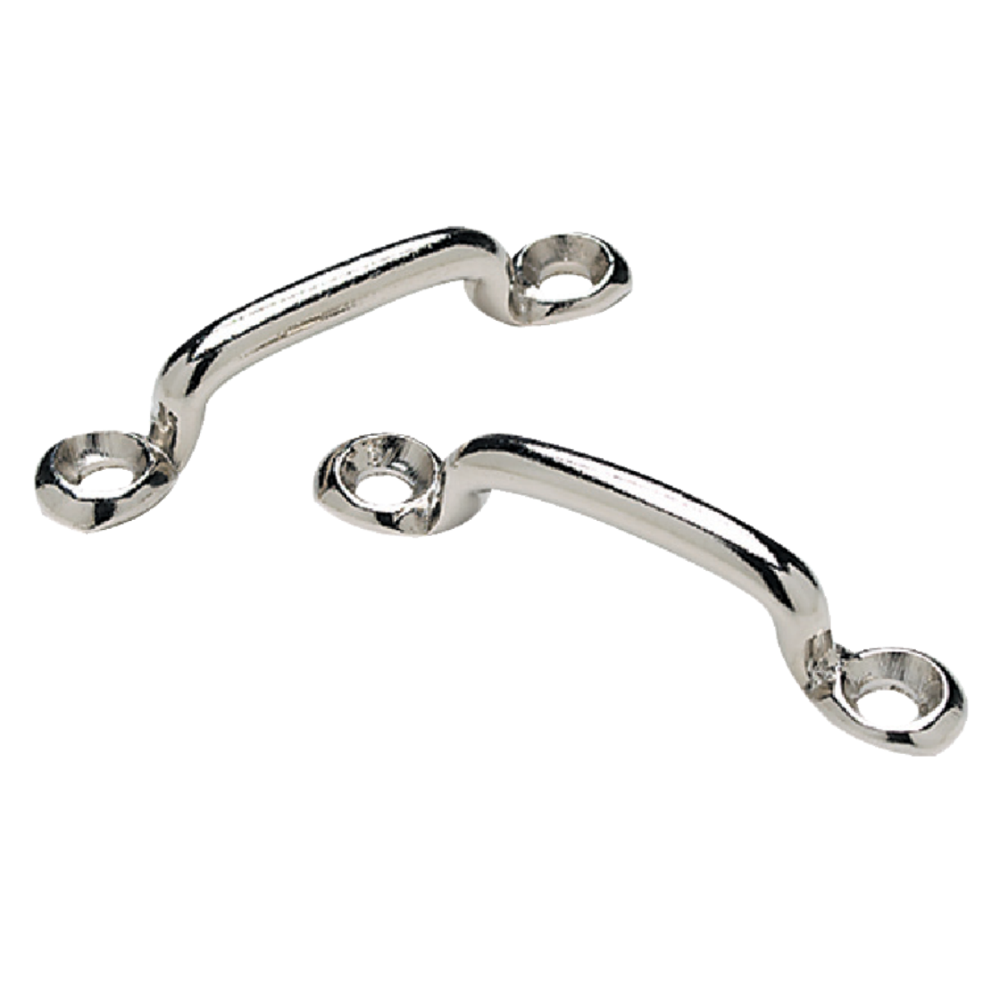 Seachoice 2-11/16 In. L x 11/32 x 1-7/32 In. ID Nickel Plated Brass Wire Battery Eye Strap (2-Pack) Image 1