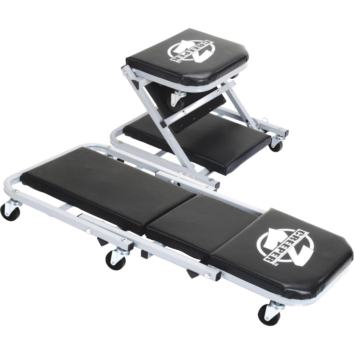 Creeper, Wheel Chock, & Dolly