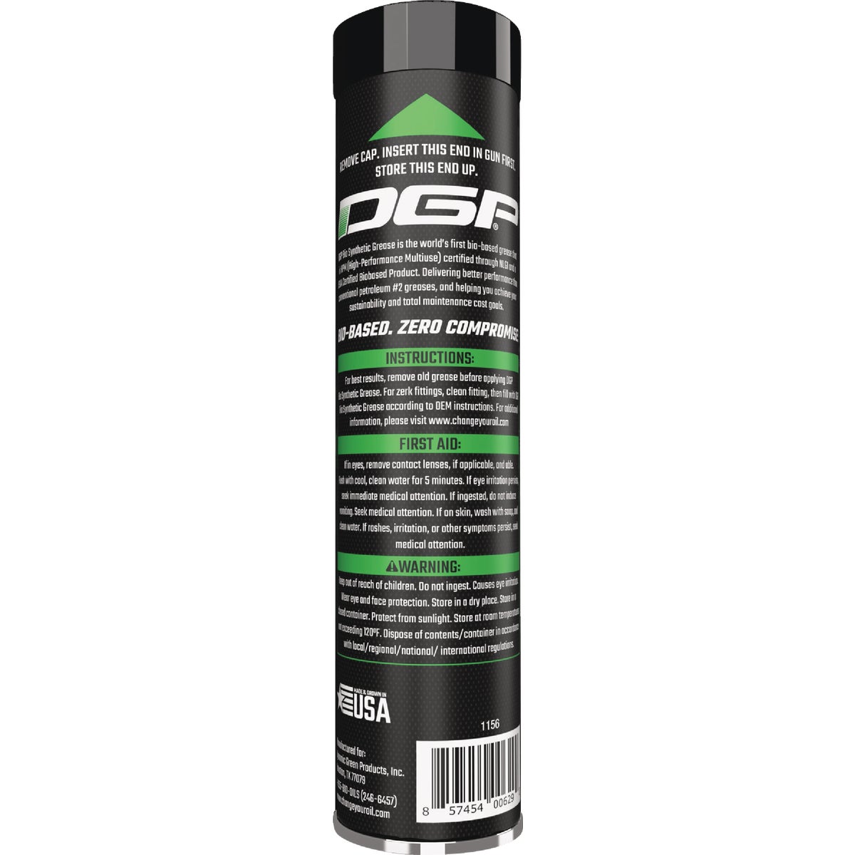 DGP 14 Oz. Biosythetic Lithium Complex #2 Grease Image 2