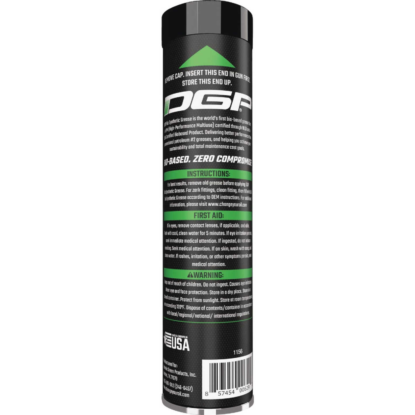 DGP 14 Oz. Biosythetic Lithium Complex #2 Grease Image 2