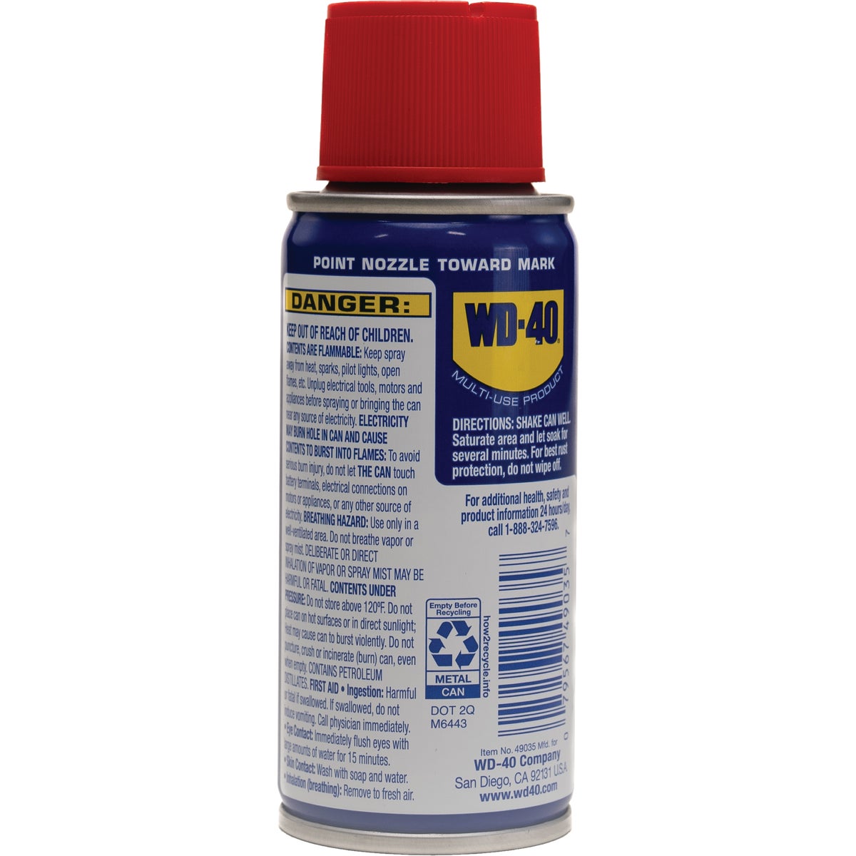 WD-40 2.75 Oz. Aerosol Multi-Purpose Lubricant Image 2