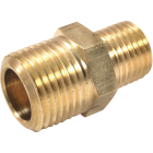 Forney 3/8 In. MPNT x 1/4 In. MNPT Brass Reducer Adapter Image 1