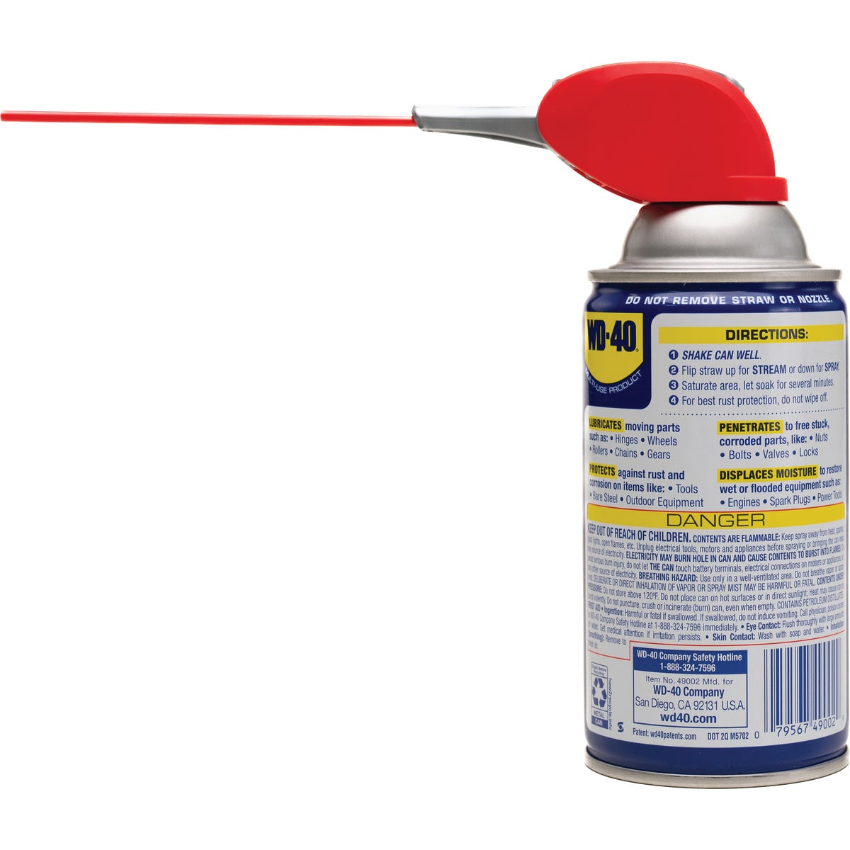WD-40 8 Oz. Aerosol Multi-Purpose Lubricant with Smart Straw Image 4
