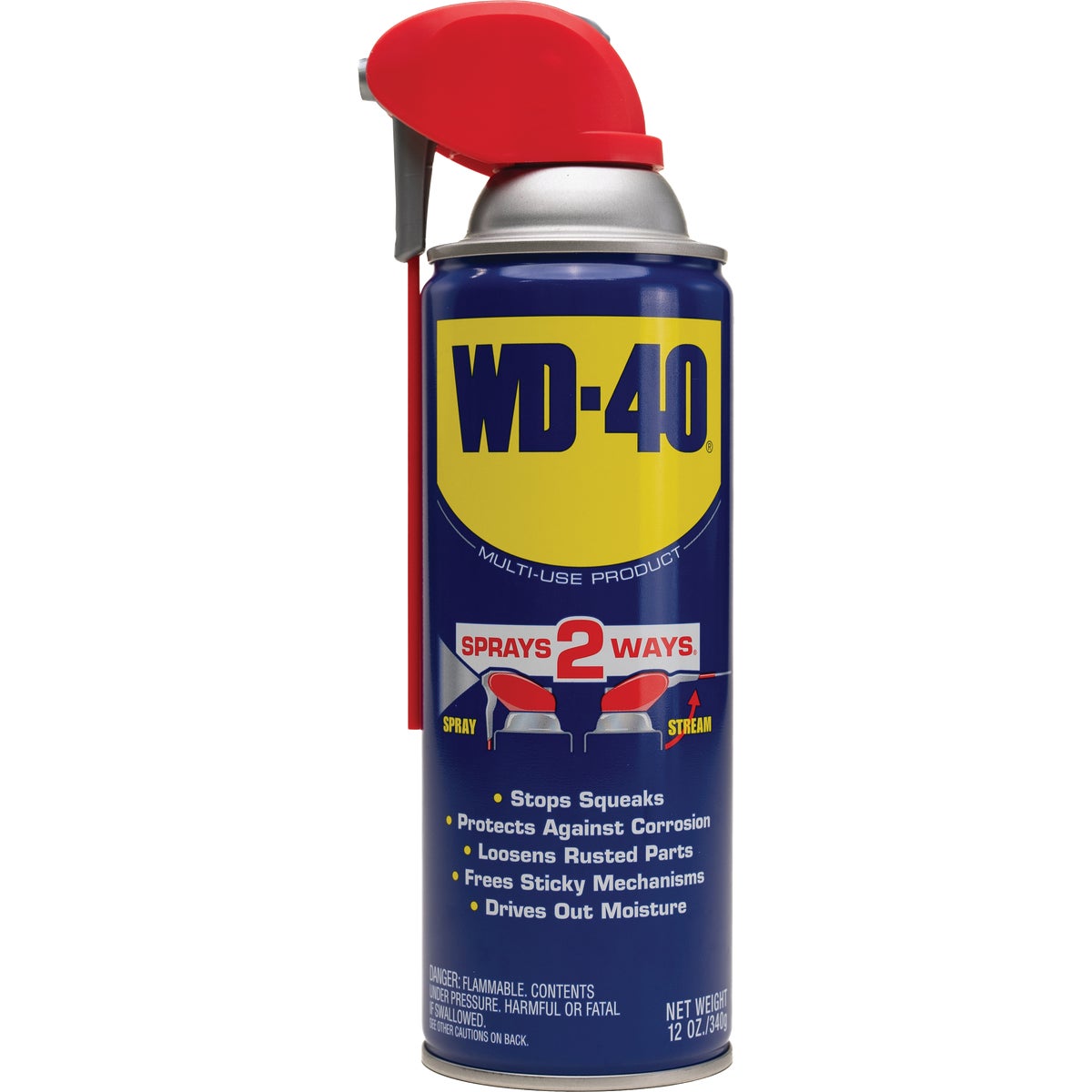 WD-40 12 Oz. Aerosol Multi-Purpose Lubricant with Smart Straw Image 2